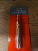 Brass Automatic Center Punch 1/2 dia, 24 Sets