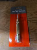 Brass Automatic Center Punch 1/2 dia, 24 Sets