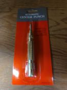 Brass Automatic Center Punch 1/2 dia, 24 Sets