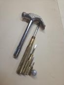 GAM Lancaster Pa 4 Slotted Nesting Screwdriver Hammer 25 Sets