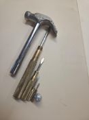 GAM Lancaster Pa 4 Slotted Nesting Screwdriver Hammer 25 Sets
