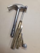 GAM Lancaster Pa 4 Slotted Nesting Screwdriver Hammer 25 Sets