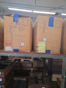 Round Plastic Packaging Tubes Top & Bottom 2 Boxes