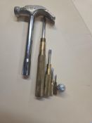 Case of GAM Lancaster Pa 4 Slotted Nesting Screwdriver Hammer 25 sets
