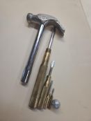 GAM Lancaster Pa 4 Slotted Nesting Screwdriver Hammer 25 pcs