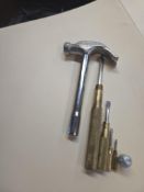 Case of GAM Lancaster Pa 4 Slotted Nesting Screwdriver Hammer 25 sets