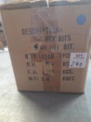 Lot 4mm Hex Bits 1500 pcs