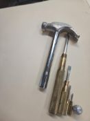 Case of GAM Lancaster Pa 4 Slotted Nesting Screwdriver Hammer 25 sets
