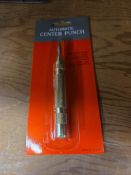 Brass Automatic Center Punch 1/2 dia, 24 Sets