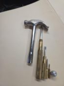 Case of GAM Lancaster Pa 4 Slotted Nesting Screwdriver Hammer 25 sets