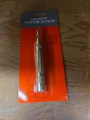 Brass Automatic Center Punch 1/2 dia, 24 Sets