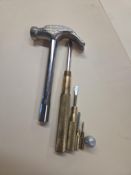 GAM Lancaster Pa 4 Slotted Nesting Screwdriver Hammer 25 Sets