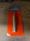 Brass Automatic Center Punch 1/2 dia, 24 Sets