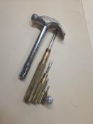 GAM Lancaster Pa 4 Slotted Nesting Screwdriver Hammer 25 pcs