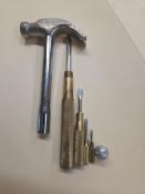 Case of GAM Lancaster Pa 4 Slotted Nesting Screwdriver Hammer 25 sets