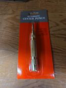 Brass Automatic Center Punch 1/2 dia