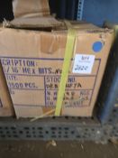 5/16 Phillips Hex Bits 1500 Pcs