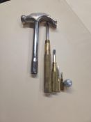 Case of GAM Lancaster Pa 4 Slotted Nesting Screwdriver Hammer 25 sets