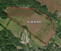 Parcel #1: 76.38 Acres