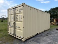 20ft Shipping Container - Light Tan