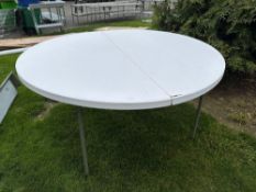5' Round Folding Table