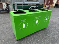 Rolling Trash Cabinet