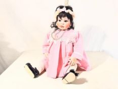 Fayzah Spanos Doll, porcelain