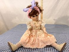 Maupe & Nicole Porcelain Doll