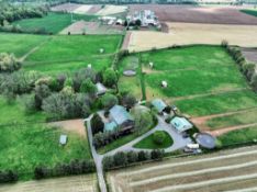 47 ACRE FARM W/ 5 BEDROOM, 2 BATH HOUSE, BARNS & 3 BAY GARAGE