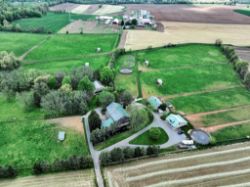 47 ACRE FARM W/ 5 BEDROOM, 2 BATH HOUSE, BARNS & 3 BAY GARAGE