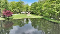 STRAUSSTOWN/SHARTLESVILLE AREA 13 ACRES W/RANCH & LARGE POND
