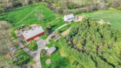 15.36 ACRE FARMETTE W/ 4 BEDROOM, 3 BATH HOUSE & BANK BARN