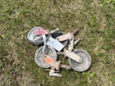 Set of 4 Scaffold Casters