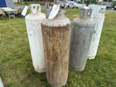 Used propane tank.