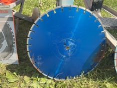 New diamond blade