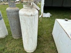 Used propane tank.