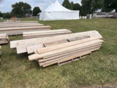 Misc Wood Planks - skid lot