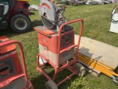 IQ dust control masonry saw