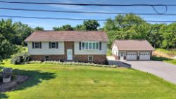 3 BEDROOM, 1 BATH BI-LEVEL WITH 2 BAY GARAGE ON 1.44 ACRES