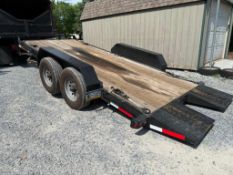 2021 Pequea Hyd Tilt Equipment Trailer - 10k