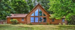 2 BEDROOM, 1 1/2 BATH LOG HOUSE ON 10.5 ACRES
