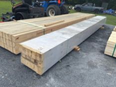 5x 3-7/8 x 17ft 11in posts