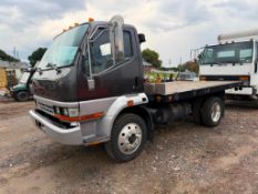 1996 MITSUBISHI FUSO FLATBED TRUCK