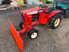 1982 CASE 444 TRACTOR W/BLADE