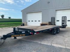 2022 PEQUEA 22FT DECKOVER TRAILER 14K