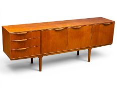 A McIntosh Teak Dunvegan Sideboard. Designed by Tom Robertson. C.1960-70. 205x44x75cm.