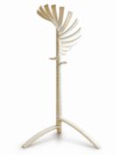 A White Lacquered Wooden “Renna” Hat and Coat Stand. Designed by Bruce Tippett. C.1960-70.