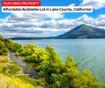 Affordable Buildable Lot in Lake County, California!