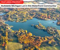 Buildable Michigan Lot in this Waterfront Community!