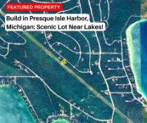 Build in Presque Isle Harbor, Michigan: Scenic Lot Near Lakes!